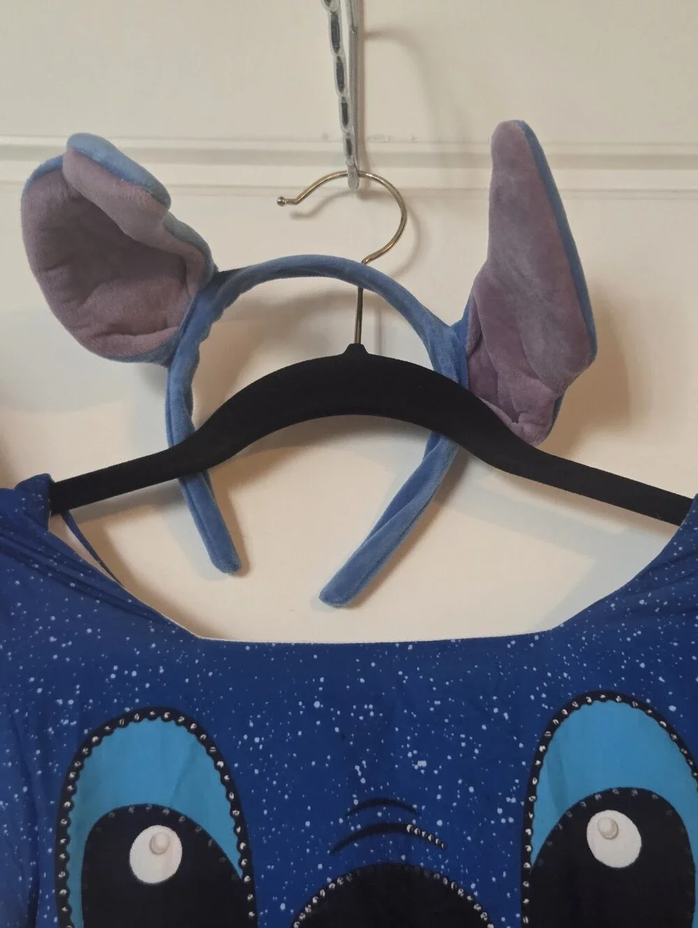 Stitch Costume Dress With Headband Ears